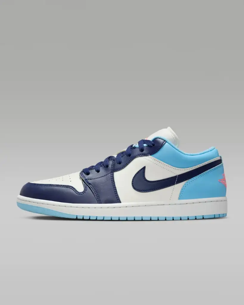 Air Jorden 1 Low SE Blue (Blue, 40)